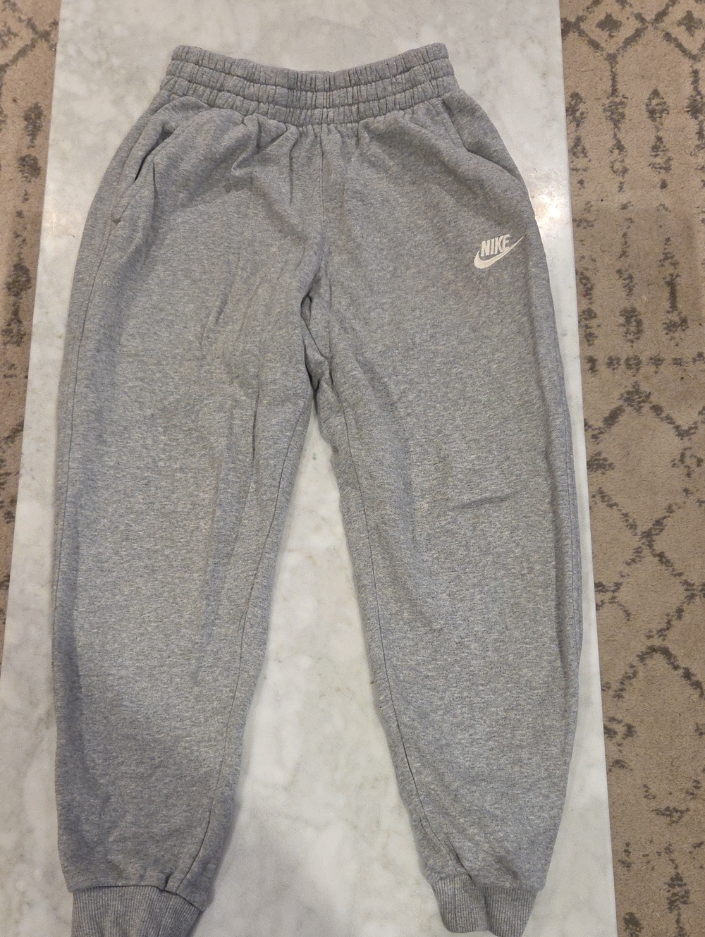 Nike Club Fleece Gray Jogger Pants